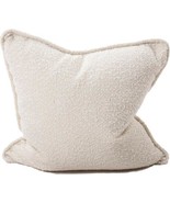 Pillow Throw HOWARD ELLIOTT 24x24 Barbet Natural Polyester Down Insert Poly - $329.00
