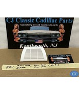 NEW 1965 - 1966 CADILLAC DASH IN-CAR TEMP SENSOR GRILL COVER TRIM - WHITE - $2,132.13 MXN