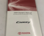 2009 Toyota Camry Owners Manual Handbook OEM M03B09050 - $31.49