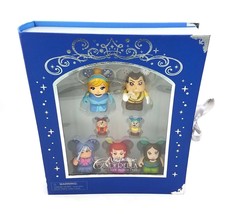 Disney Vinylmation Cinderalla Clock Strikes Twelve 7 Pc Figure Set Collectible - £47.36 GBP