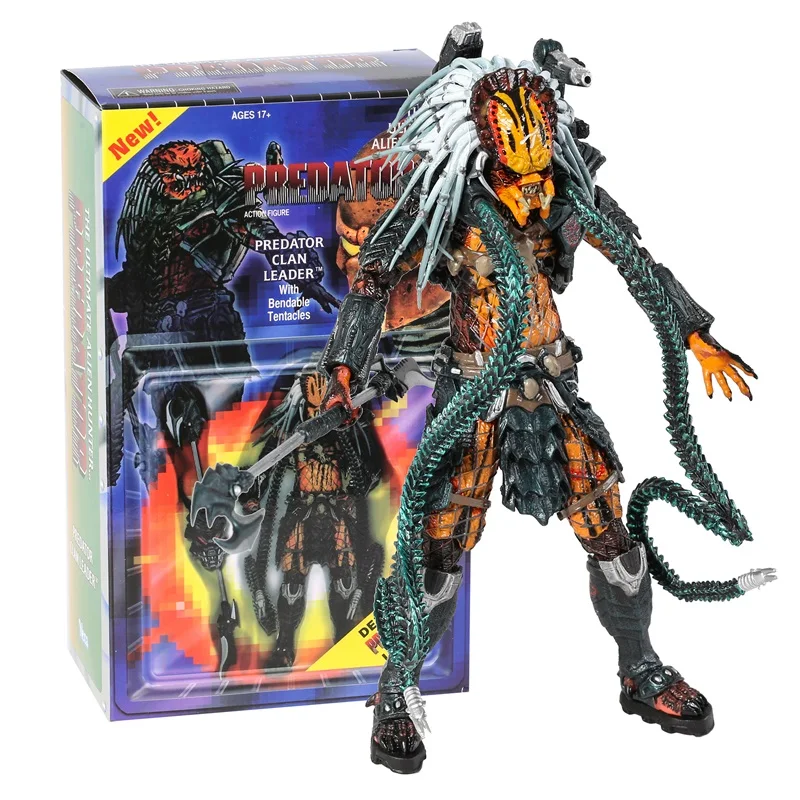 NECA Predator Clan Leader Ultimate Action Figure Collectible Model Toy - £41.72 GBP+