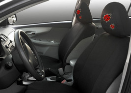 For KIA New Pair of Ladybugs Car Truck Seat Headrest Covers  - £11.39 GBP