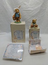 Lot Of (2) Cherished Teddies Easter Springtime Peter And Benji - £28.01 GBP