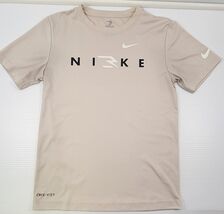 F1) Nike 3 Brand by Russell Wilson Kids Dri-Fit Large Polyester T-Shirt ... - $11.87