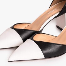The Noella Black Leather Women Sandal image 3