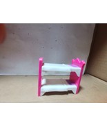 Fisher Price loving family Sweet Streets dollhouse Pink Bunk Beds - $6.00