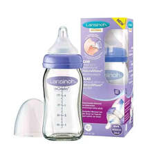 Lansinoh Glass Baby Bottle 160ml - £21.29 GBP