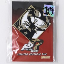 Persona 5 Royal Morgana Mona Emblem Limited Edition Gold Enamel Pin Figure - £9.39 GBP