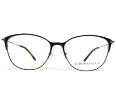 Bcbgmaxazria Eyeglasses Frames Freya Black Tortoise Silver Cat Eye 54-15-135 - £51.23 GBP