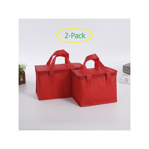 Foldable Insulated Cooler Box With Straps (2-Pack) Portable - Foldable - for par - £14.72 GBP