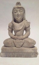 Alabaster Hindu Figur Von Shiva Vintage Altar Teile - £96.93 GBP