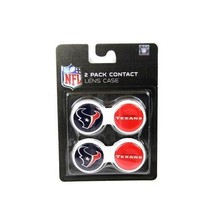 Houston Texans 2pk Contact Lens Case 2pcs Set Storage NFL Official Merch - £14.89 GBP