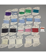 20x Rainbow Gallery Fyre Werks Metallic Ribbon Needlepoint/cross-stitch - $56.87 CAD