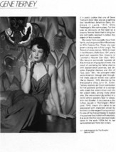 Gene Tierney Clipping Magazine Photo orig 1pg 8x10 D9115 - £3.67 GBP