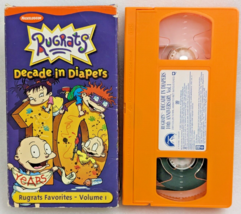 Rugrats Decade in Diapers: Rugrats Favorites Vol. 1 (VHS, 2001, Nickelod... - £11.70 GBP