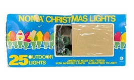 Noma Christmas Lights 25 Assorted Outdoor Lights C-9 1/4 120 Volt - $16.99