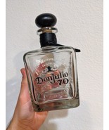 Don Julio 70th Anniversary Empty Cris Anejo Tequila Bottle 750 ml NO BOX - $19.49