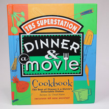 SIGNED Dinner &amp; A Movie Cookbook: The Best Of Dinner &amp; A Movie Delectable Dishes - £13.91 GBP