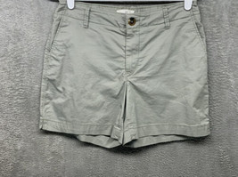 H&amp;M Womens Ladies Shorts Olive Green size 4 - £9.43 GBP