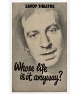 Whose Life Is It Anyway? Savoy Theatre London 1979 Bill Patterson Carole... - $11.88