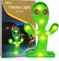 Cactus Decor, Cactus Light Cactus Party Decorations Mexican Decor Cactus Lamp - £12.50 GBP