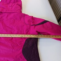 Columbia WL4024 Omni-Shield Women's Pink Full Zip Snap Hoodie Jacket Size XL image 5