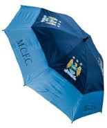 BRAND NEW MANCHESTER CITY BLUE FC DOUBLE CANOPY GOLF UMBRELLA. MAN OLD B... - £37.21 GBP