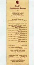 Isbell&#39;s Restaurant Thanksgiving Day Menu Rush Street Chicago Illinois 1940&#39;s - £53.74 GBP