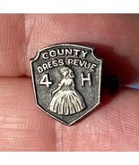 Vintage 4-H Girls Pin COUNTY DRESS REVUE By American Viscose Corp 1946 - £15.71 GBP