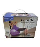Danskin Burst Resistant Core Ball 55cm - Includes Workout DVD - New in Box  - £17.22 GBP