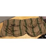 WAVERLY Classics Sweetwater Stripe Olive Green Amanda Curtain Valance 80... - $464.06 MXN
