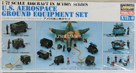Hasegawa Aircraft In Action U.S. Aerospace Ground Equipment 1/72 Scale X72-6  - $16.75