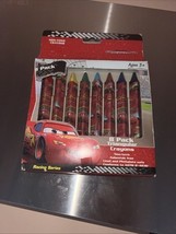 6 Disney Cars Triangular Crayons 8ct 2009 Party Favors Lightning McQueen - $19.79