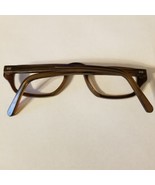 Vintage Vam USA 50-60s +2.75 Brown Full Rim Retro Unisex Reading Glasses... - £15.56 GBP