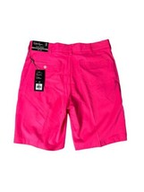 Walter Hagen 11 Majors Men&#39;s Golf 10&quot; Shorts Size 34 Nwt Intense Pink Flat Front - £27.25 GBP