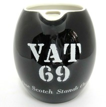 VAT 69 Scotch Whiskey Pitcher Jug Black by National Distillers Products ... - £8.67 GBP