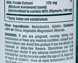 Nature&#39;s Bounty Milk Thistle 175 mg Standardized 100 caps each 2/2027 FR... - $13.45