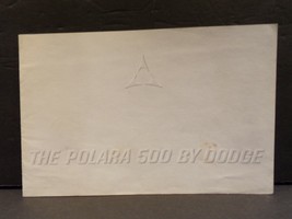 The Polara 500 By Dodge Sales Brochure 1962  - $67.48