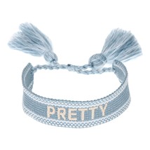 Women Adjustable Braided Tassel Bracelet Handmade Embroidery Rope Bracelets For  - £10.34 GBP