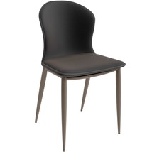 LeisureMod Mosaic Modern Dining Chair Upholstered Fabric Side Chair Cush... - $2,645.57 MXN