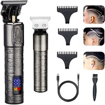 GSKY 2021 New Professional Men&#39;s Hair Clippers Zero Gapped Trimmers Pro Li T - £33.03 GBP