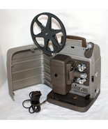 Bell &amp; Howell 253-AX 8mm Movie Projector w/ Reel ~ Hammered Brown Crackl... - $1,307.00 MXN