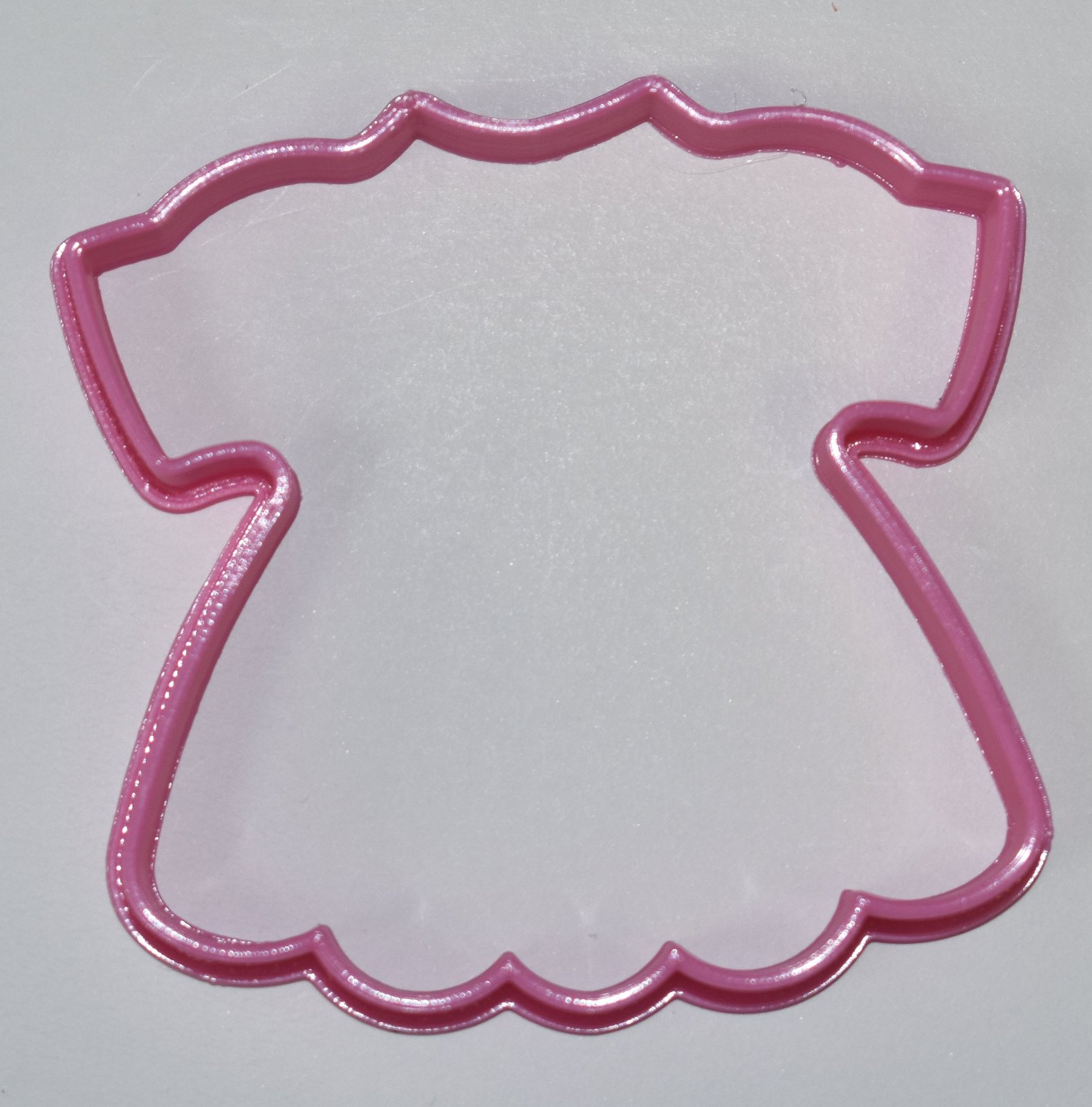 Baby Shower Girl Dress Party Gown Tutu Cookie Cutter 3D Printed USA PR662