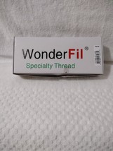 New, Wonderfil KT1-414 Specialty Thread Egyptian Cotton 50wt 1000m Shell - £10.39 GBP