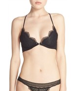 FREEE PEOPLE Intimately Underwire Bra Slow Dance Black Size 32A $38 - NWT - £7.06 GBP
