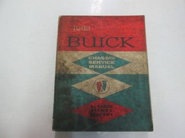 1962 Buick Le Sabre Invicta Electra Chassis Service Repair Manual STAINED WORN** - $24.99