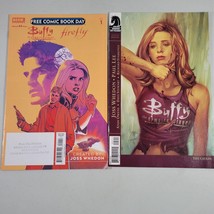Buffy the Vampire Comic Book Lot Slayer Firefly #1 and Season 8 Issue #5 - $13.67