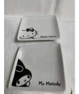 Hello Kitty &amp; My Melody 2-piece small plate set - $424.02 MXN