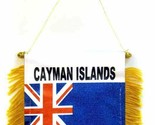 K&#39;s Novelties Cayman Islands Mini Flag 4&quot;x6&quot; Window Banner w/Suction Cup - £2.31 GBP