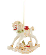 Lenox 2025 Rocking Horse Ornament Baby&#39;s 1st Christmas First Gift Vintag... - $1,136.99 MXN